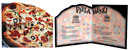 CMP 4 Color Stock Pizza Menu Laminated 