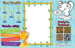 4 Color 2 sided placemat. Inventory #52947 1000 blank menus: $250 Set and Imprint 1-color: Addtl $149