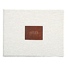 Wallpaper Material With Copper tip-in Logo Holds Multiple 11 x 8.5 Inserts